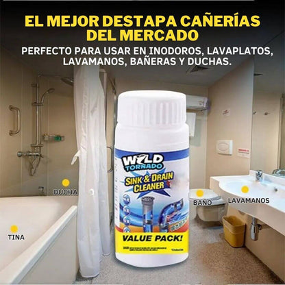 WILD TORNADO 110 GR / DESTAPA CAÑERIAS