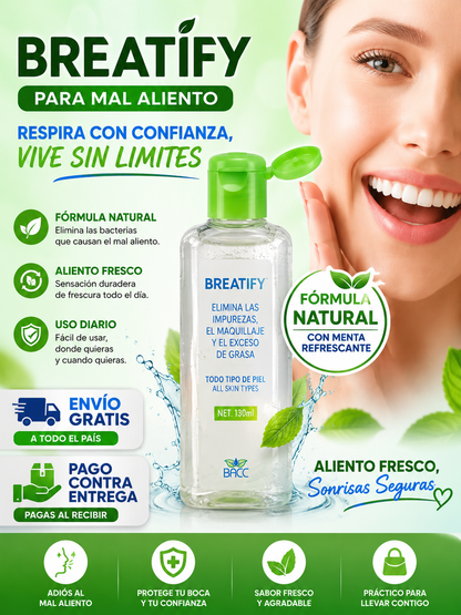 BREATIFY PARA MAL ALIENTO