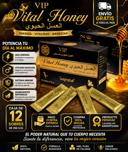 VITAL HONEY CAJA DE 12 SOBRES
