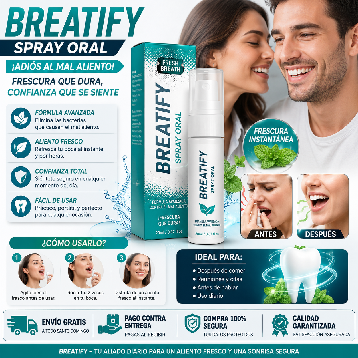 BREATIFY PARA EL MAL ALIENTO