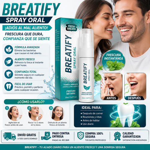 BREATIFY PARA EL MAL ALIENTO
