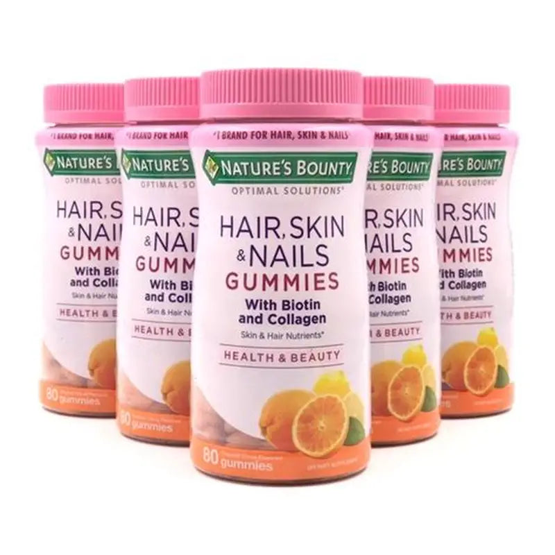 🍓 GOMITAS NATURE'S BOUNTY HAIR, SKIN & NAILS