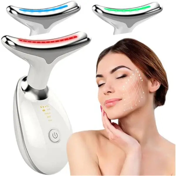 MASAJEADOR FACIAL DE 3 LUCES