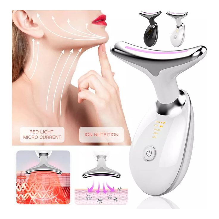 MASAJEADOR FACIAL DE 3 LUCES